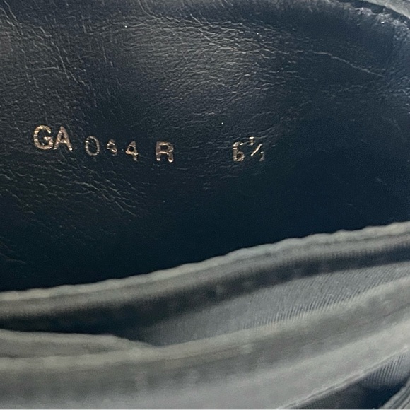 Good American Boots The Bombshell Bootie Block Heel Ankle Buckle Chic Black 6.5 - Picture 9 of 13